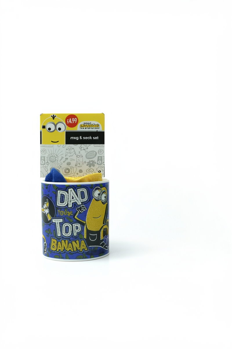 Despicable Me Minion Mischief Mug and Socks Set