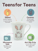 Kawaii Teddy Hug Mug | Gift for Cute Lovers&nbsp;