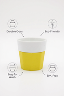 Ivory Sunshine Ceramic Mug | Gift for Everyday Joy