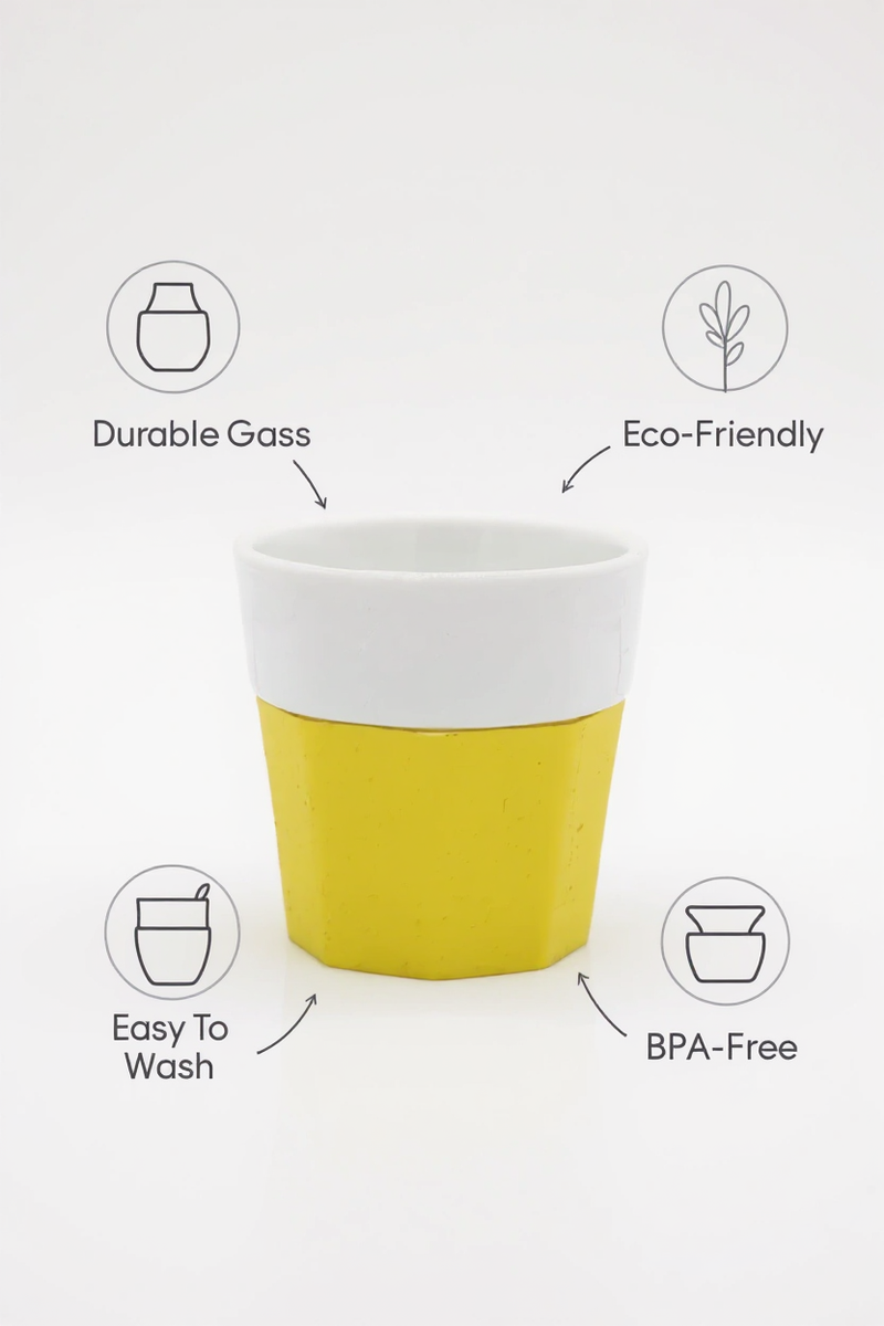 Ivory Sunshine Ceramic Mug | Gift for Everyday Joy