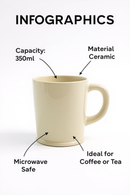 Classic beige Serenity Mug