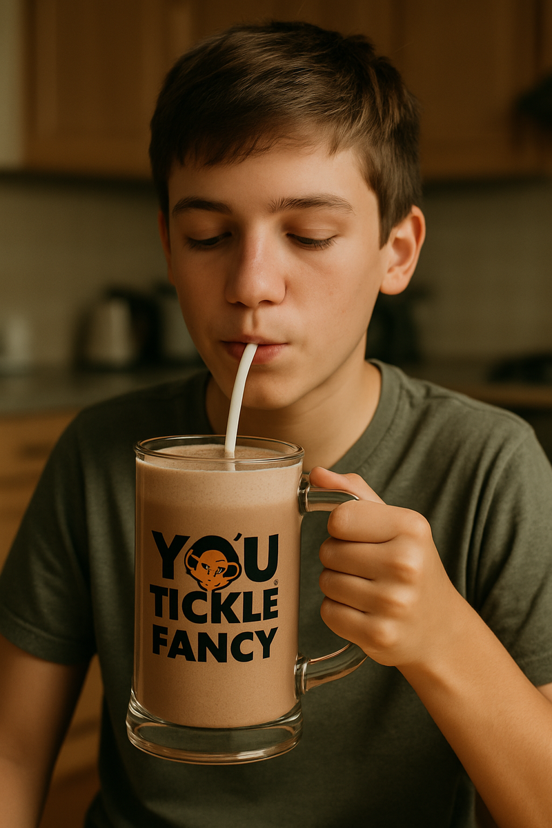 Little Miss 'You Tickle My Fancy' Charm Glass Mug