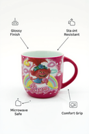 Trolls Pink Harmony Ceramic Mug
