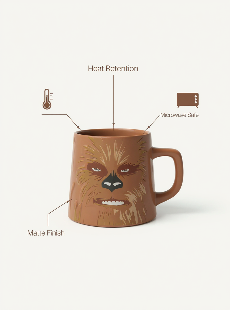 Wookiee Roar Star Wars Mug