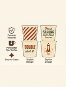 Espresso &amp; Rocket-Themed Galactic Cup Set