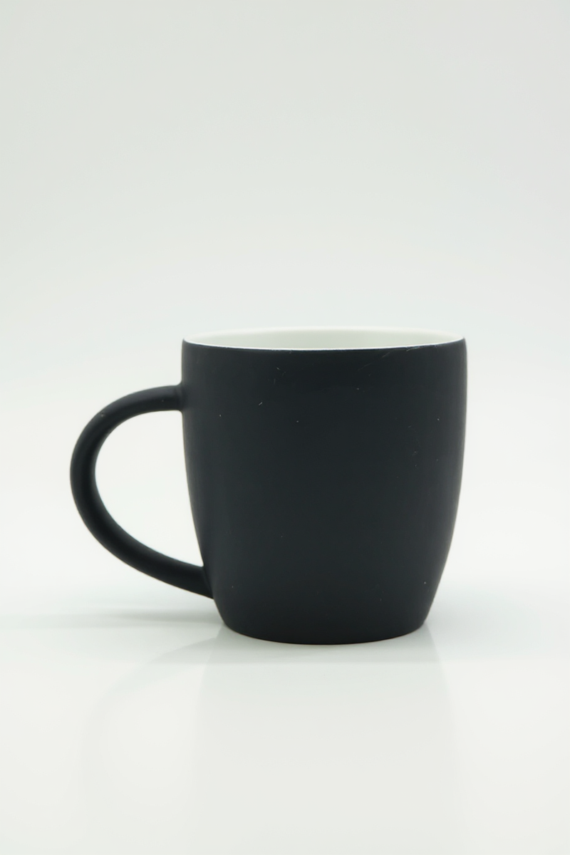 Fila Embossed Black Matte Strength Mug