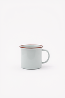 Red-Rimmed Cozy Haven Mug | Perfect for Coffee Lovers