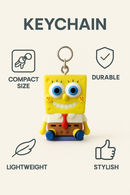 SpongeBob's Happy Place Cheerful Keychain