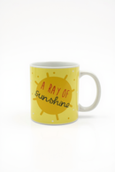 Little Miss A Ray of Sunshine Ceramic Mug | Gift for Fans