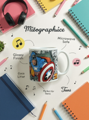 Marvel Captain America Ceramic Mug | Gift for Marvel Fans&nbsp;&nbsp;