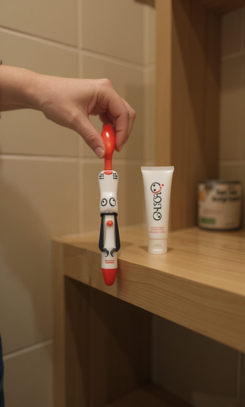 Brush Buddies Talkin Bow Wow Brewster (Dog) Toothbrush- Orange