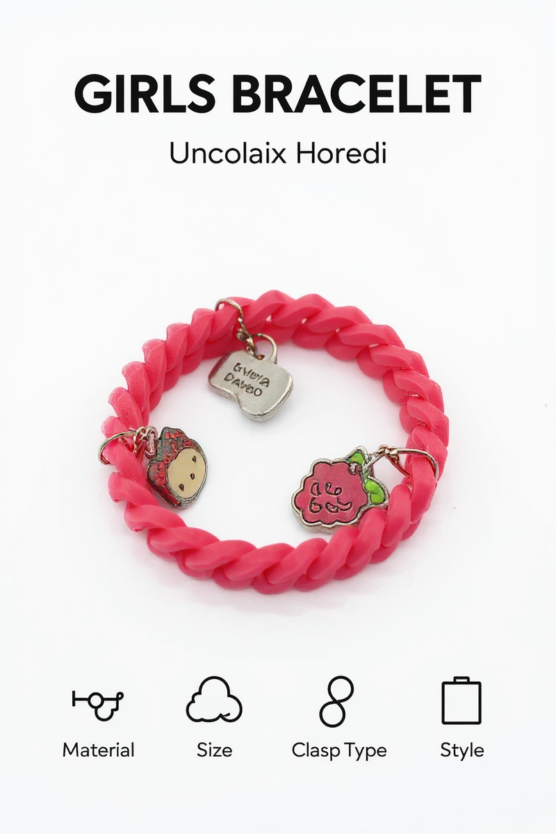 Hello Kitty Strawberry Charm Band for Girls