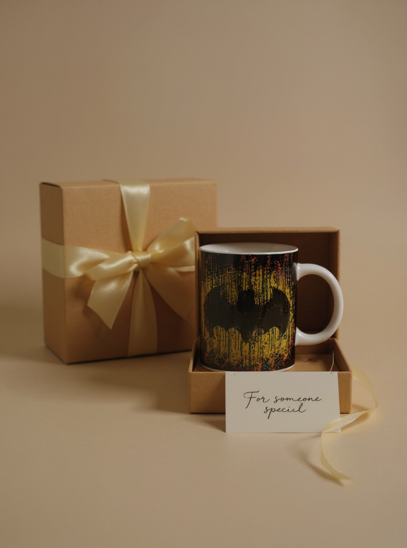 Batman Ceramic Mug | Gift for Fans