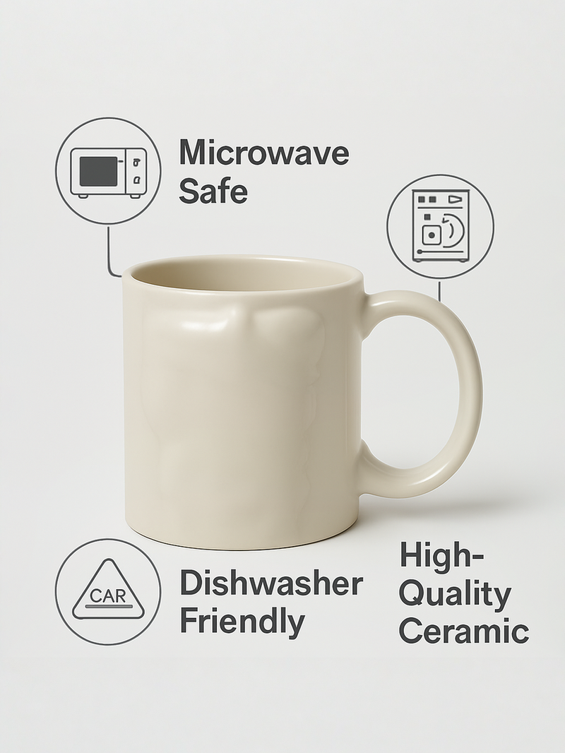 The Daily Brew 3D Rise Mug