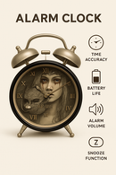 The Goth's Wake-Up Call Midnight Alarm Clock
