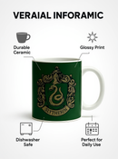 Slytherin Emerald Dominion Coffee Cup | Gift for Harry Potter Fans