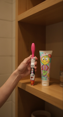 Brush Buddies Talkin Bow Wow Brewster (Dog) Toothbrush-Dark Pink