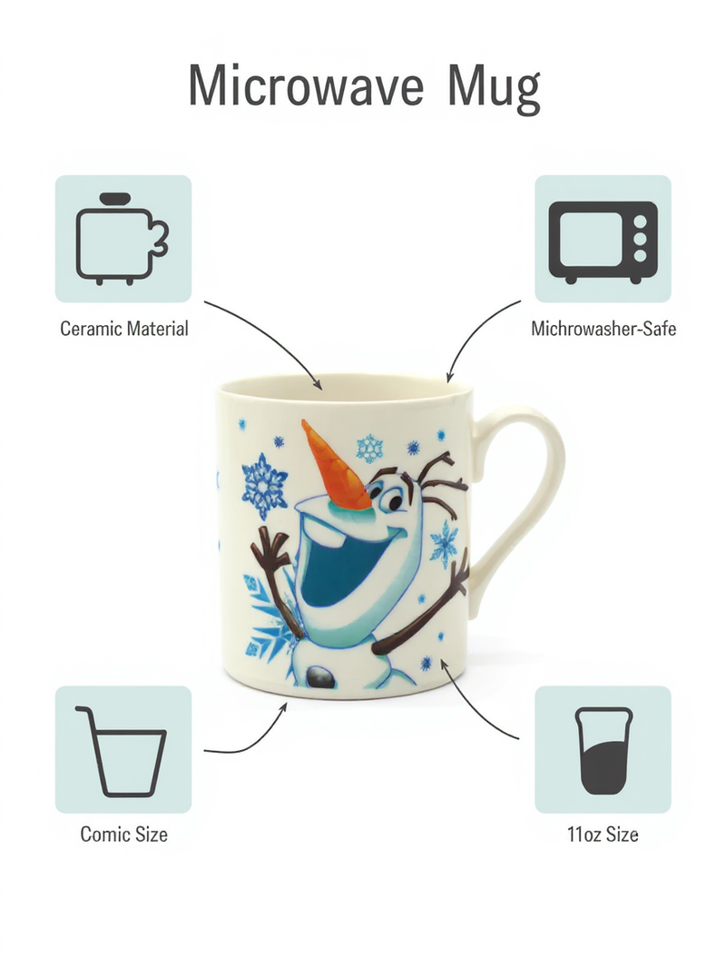 Disney Frozen Olaf Snowflake Magic Mug