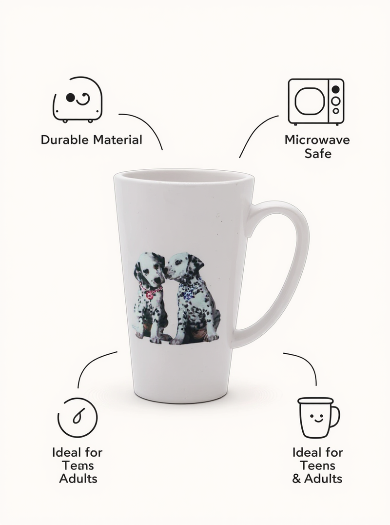 Spotted Dalmatians Charm Mug
