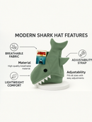 Plush Shark Ocean Adventure Hat | Gift for Shark Lovers