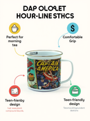 Marvel Retro Glory Enamel Mug