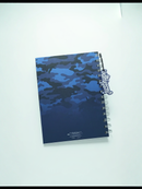 Just Hype Navy Blue Sleek Notebook