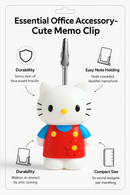 Hello Kitty Notes Memo Clipper