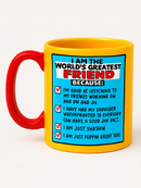 World's Greatest Friend Novelty Mug