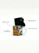 Iron Man Comic Book Hero Mug and Socks Set