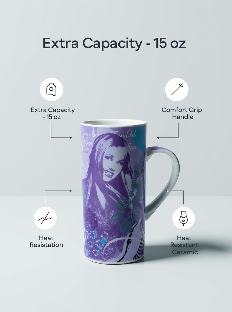 Hannah Montana Harmony Long Mug