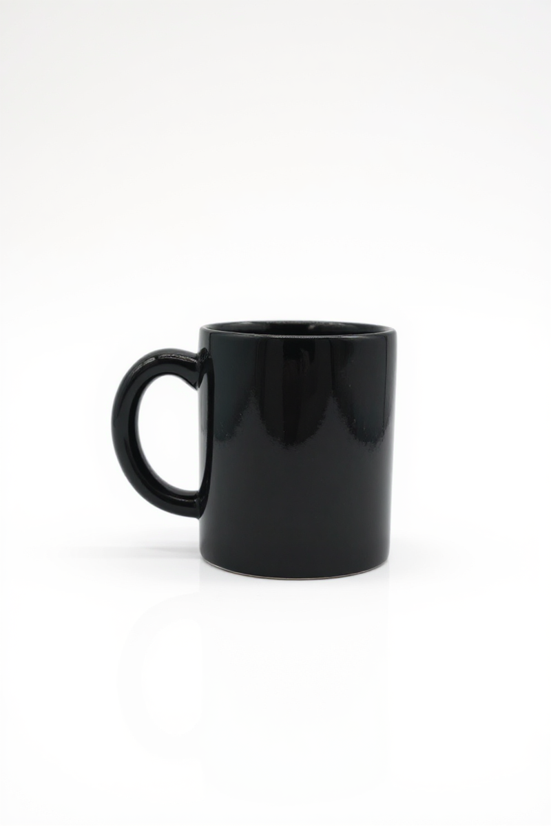 Timeless Ebony Glossy Mug | Perfect for Coffee Lovers