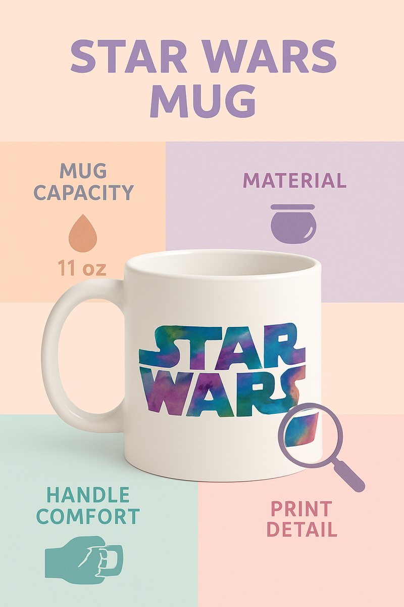 Star Wars Galactic Force Ceramic Mug