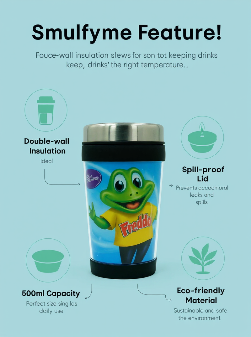 Freddo Travel Tumbler | Perfect for On-the-Go