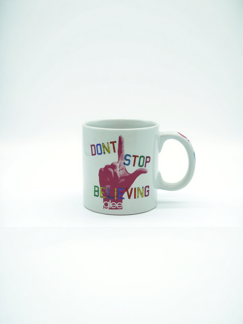 Glee Don’t Stop Believing Ceramic Mug | Gift for Music Lovers