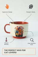 You Are Purrfect Feline Charm Ceramic Mug