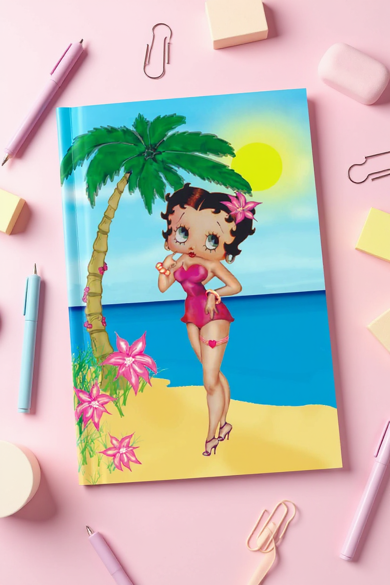 Betty Boop Decoupage Blank Greetings Card (3D)6