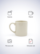 Simple Light Taupe Tranquility Mug