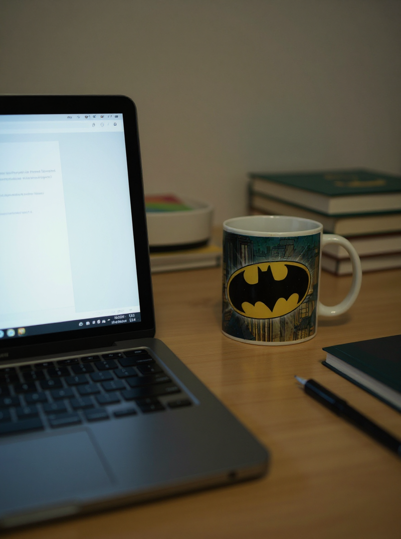 Gotham City Dark Knight Coffee Cup