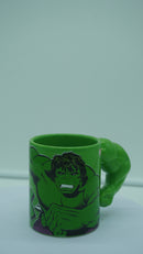 Marvel Hulk Titan 3D Arm Handle Green Ceramic Mug | Gift for Marvel Fans