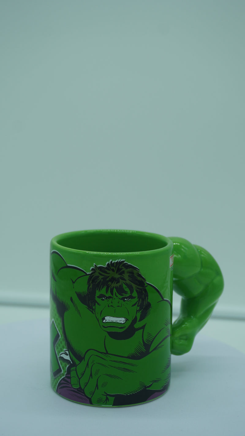 Marvel Hulk Titan 3D Arm Handle Green Ceramic Mug | Gift for Marvel Fans