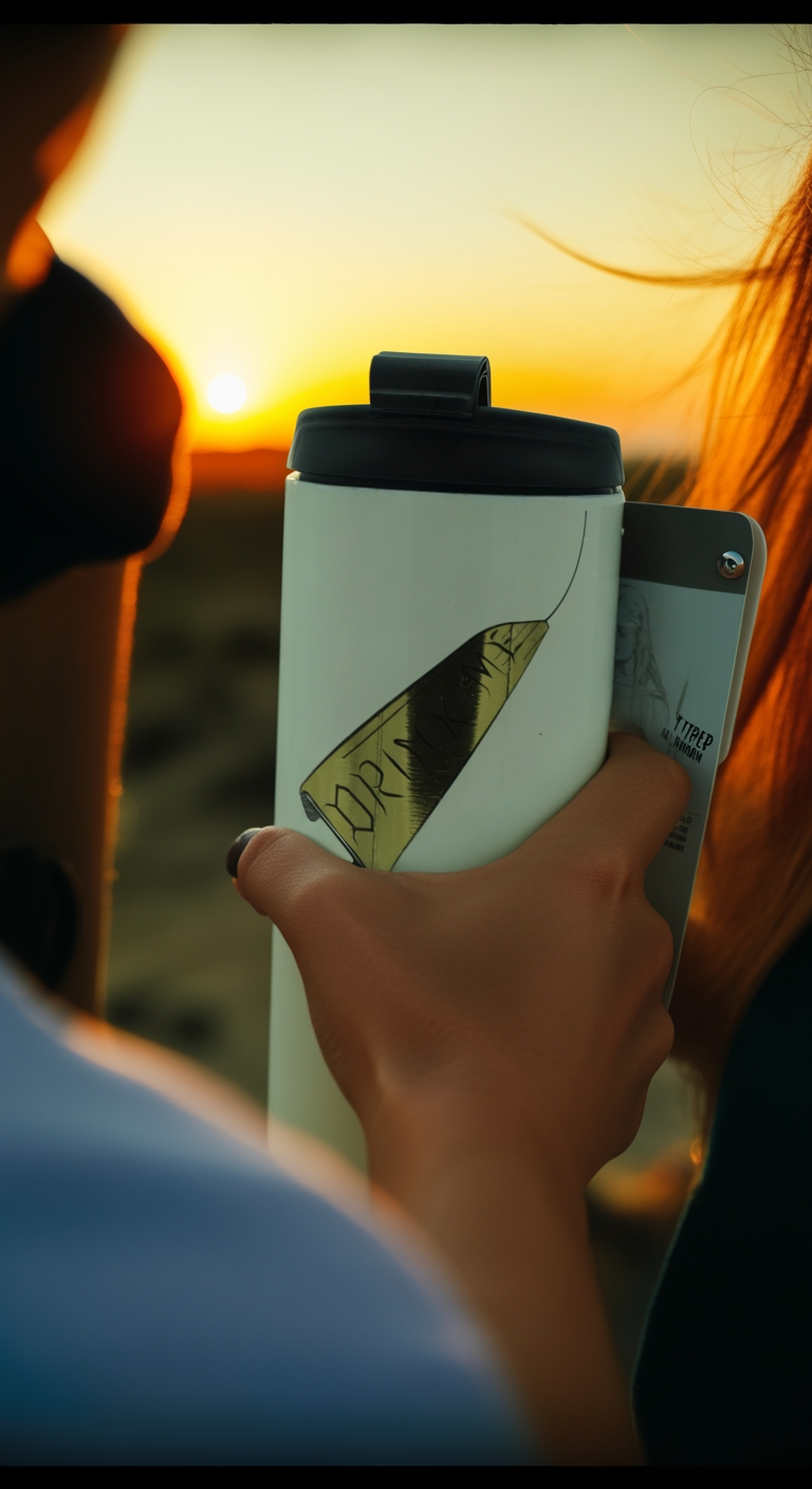 British Museum Alice’s Wonderland Flask | Gift for Alice Enthusiasts