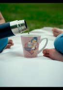 Betty Boop Pink Ceramic Mug –Retro with Cupcake Art | Gift