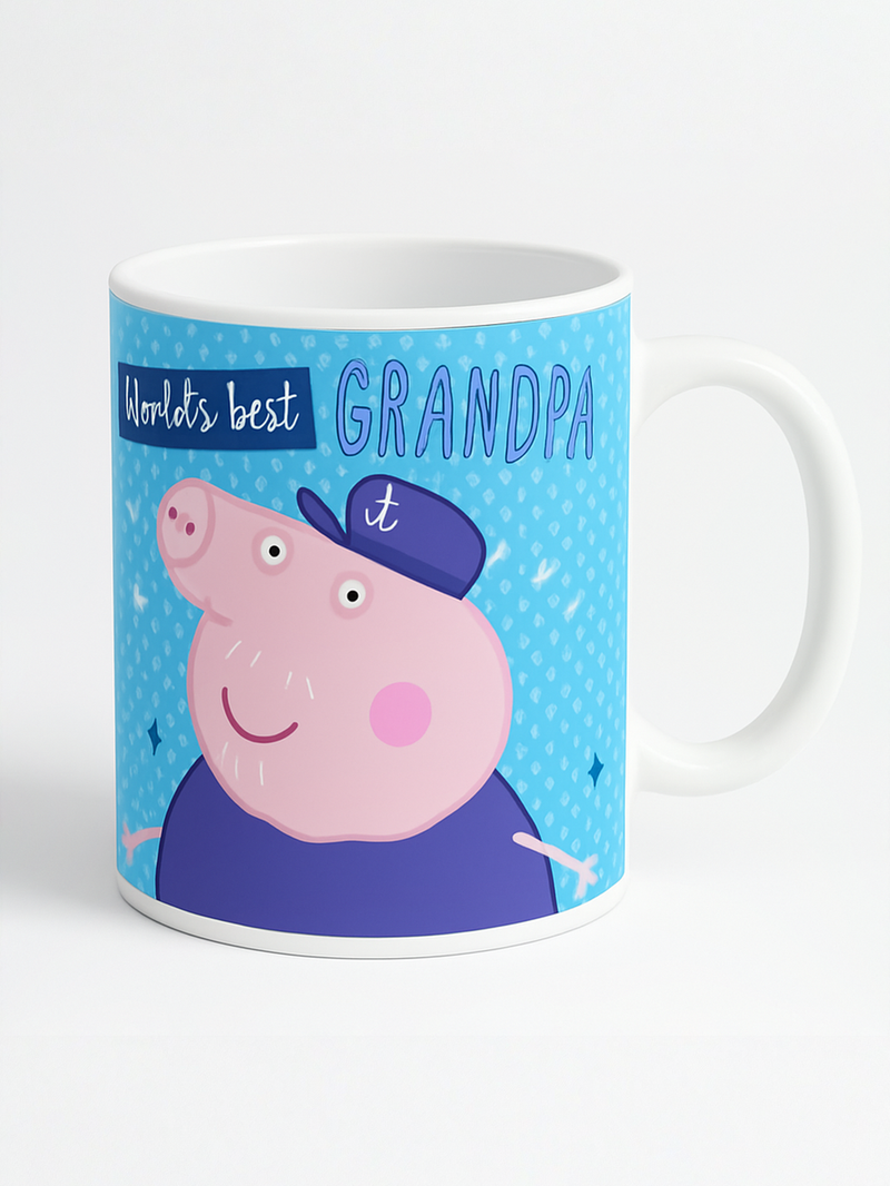 Sailor Peppa Pig World's Best Grandpa Mug