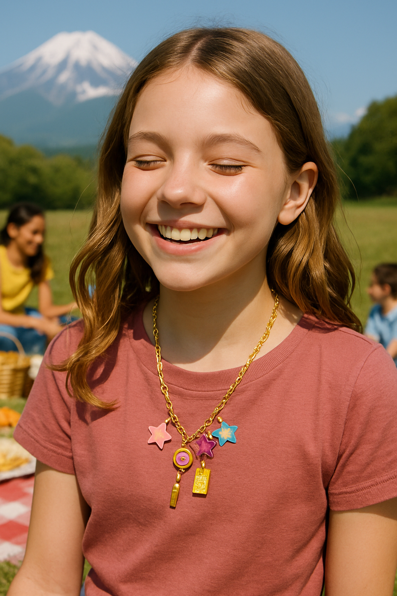 Roald Dahl Charlie and the Chocolate Factory Charm Necklace