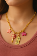 Roald Dahl Charlie and the Chocolate Factory Charm Necklace