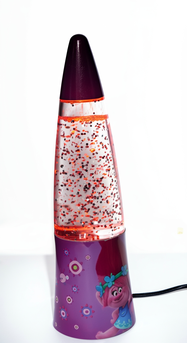 Trolls Poppy Glitter Magic Lamp