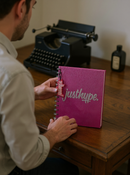 Just Hype Pink Sleek Notebook