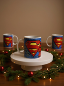 Superman Crest Valor Ceramic Mug | Gift for Superman Fans