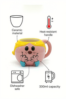 Little Miss Sunshine 3D Ceramic Cup | Gift for Fans