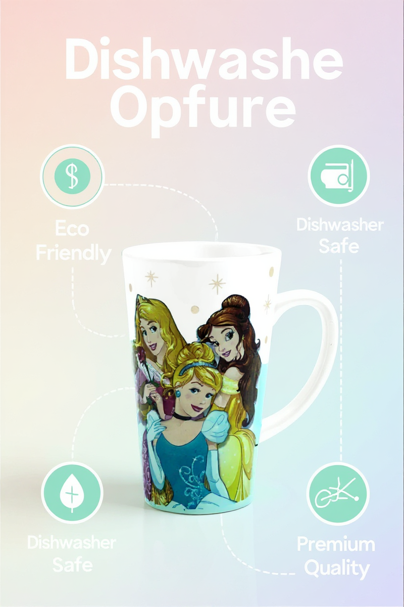 Disney Princess Trio Enchantment Mug | Perfect For Girls